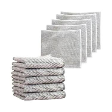 Imagem de Pano De Limpeza Mágico De Microfibra Prateada 1-50 UNIDADES, Toalha De