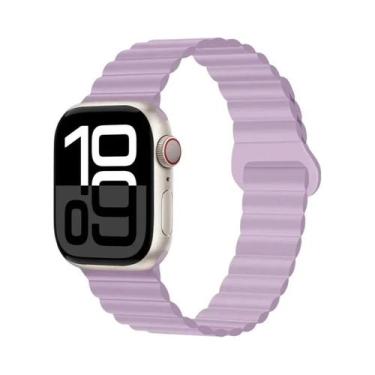 Imagem de Pulseira Esportiva Magnética De Silicone 42mm 44mm 45mm 46mm 49mm Para