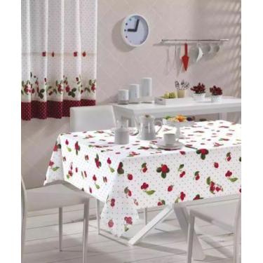 Imagem de Toalha de mesa dol clean athenas estampado 140x210 iolanda - 6 lugares