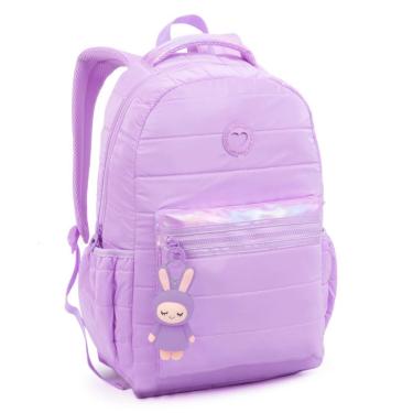 Imagem de Mochila Escolar Feminina Bolsa Infantil Reforçada Menina-Feminino