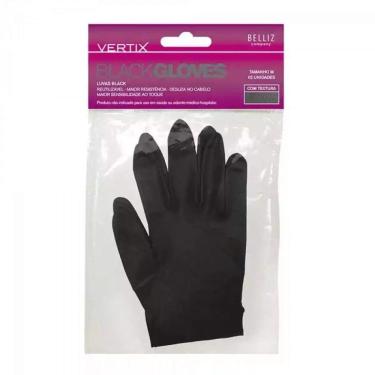 Imagem de Luva Black Tamanho P Com 2 Un Belliz