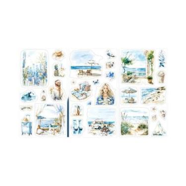 Imagem de 6 Adesivos De Material Duplo Mr. Paper, 6 Estilos, Decoração Criativa 