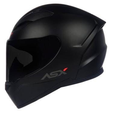 Imagem de Capacete ASX City Solid Monocolor Preto Fosco