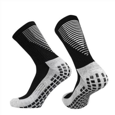 Imagem de Meia Esportiva Gold Sports Futebol Titan Anti - Derrapante Adulto, Pre