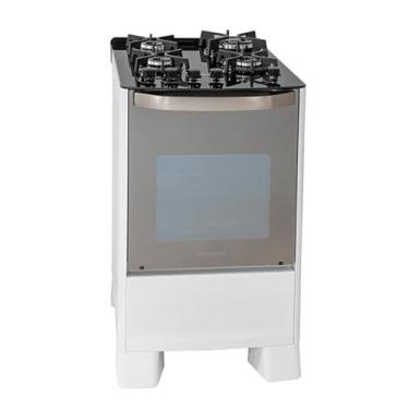 Imagem de SUGGAR FOGÃO MASTER GRILL BRANCO MESA DE VIDRO 4 BOCAS TRIPLA CHAMA GRILL 220V TREMPE FERRO FUNDIDO ACENDIMENTO SUPERAUTOMÁTICO FGVMTG412BR