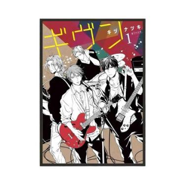 Imagem de Adesivos De Pôster De Anime Retrô, Arte De Parede À Prova D'água Para 