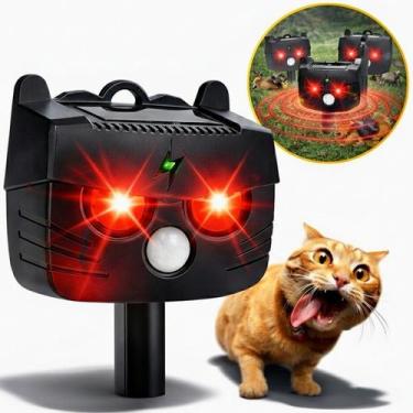 Imagem de Repelente De Animais Ultrassônico Solar Sensor Infravermelho Espanta I