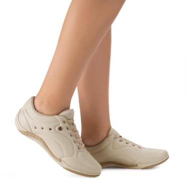 Imagem de Tênis Casual Feminino Kolosh Tule com Palmilha em Gel C1286A, Tule, 35