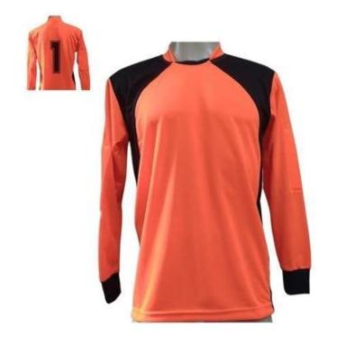 Imagem de Camisa Goleiro Infantil Com Espuma No Cotovelo Acolchoada-Masculino