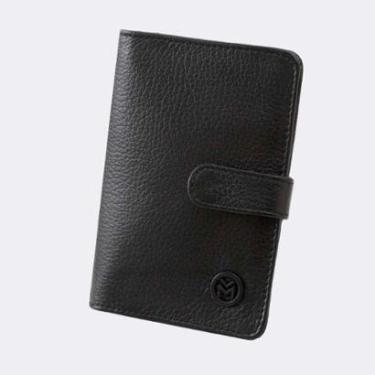 Imagem de Carteira Mariart Couro Legítimo Fecho Botão Feminina M.Art 612-Feminino