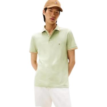 Imagem de Camisa Polo Tommy Hilfiger Tipped Slim Fit Masculina-Masculino