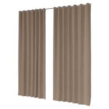 Imagem de Cortina Para Pe Direito Alto 5,40Lx5,00A Blackout Tecido Para Sala ou 