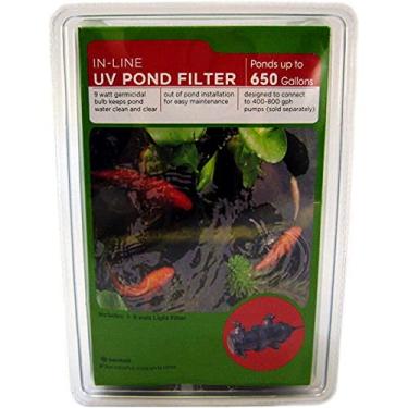Imagem de Filtro Uv Para Lagos Em Linha – Lagoa Até 220 Litros 9 Watts Uv – (Use Bombas 400 – 800...