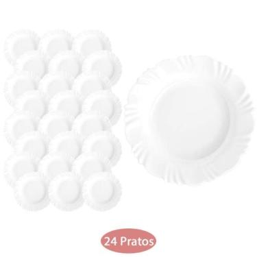 Imagem de Conjunto 24 Pratos Temperado Petala 23,5cm Refeição Duralex - NADIR FI