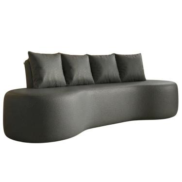 Imagem de Sofa 3 Lugares Organico 210 cm Ibiza Corino Vazzano