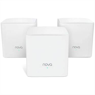 Imagem de Roteador Wi-Fi 5 Mesh Tenda Nova MW5c AC1200 - Dual Band 2.4 GHz e 5 GHz - Gigabit - MU-MIMO - com 3 Unidades