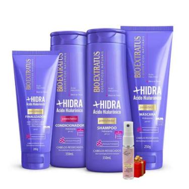 Imagem de Kit limpeza Hidratante Mais Hidra 4 produtos + Presente Lourre 15ml - 