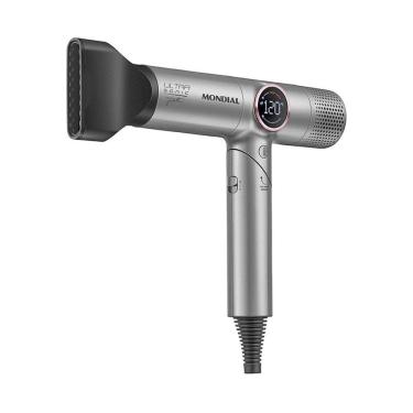 Imagem de Secador de Cabelo Mondial Ultra Sonic - SCP-JU-04-US By Juliette Cinza 1600W