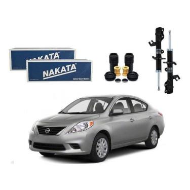 Imagem de Kit Amortecedor Dianteiro Versa 1.6 2012 A 2014 - Nakata