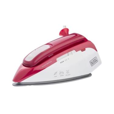 Imagem de Ferro a Vapor Black+Decker Seco para Viagem Bivolt, Bivolt