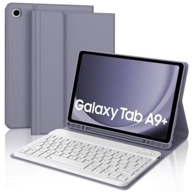 Imagem de Capa de teclado BORIYUAN para Samsung Galaxy Tab A9+ 11 5G 2023