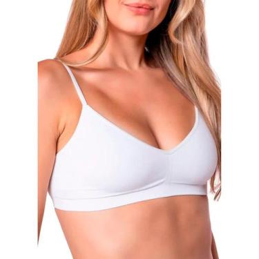 Imagem de Top Alças Finas Trifil C04270 Feminino Bojo Removível Sem Costura Micr