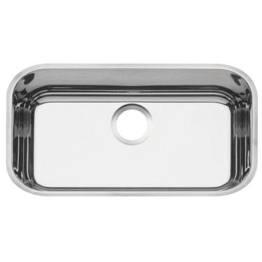 Imagem de Cuba N2 Retangular Inox Alto Brilho 56x34 Tramontina 94024205
