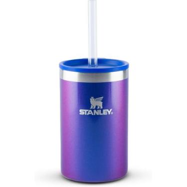 Imagem de Copo Stanley Original Porta Lata Com Canudo 296MLCan Cooler,  SAPPHIRE