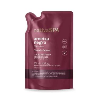 Imagem de Refil Loção Desodorante Hidratante Corporal Nativa Spa Ameixa Negra 35