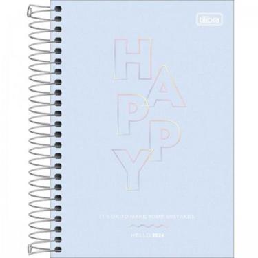 Imagem de Agenda Espiral Tilibra Happy Sortida
