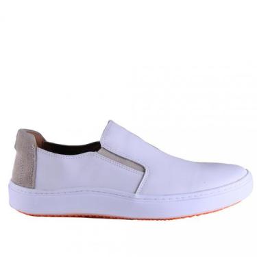 Imagem de Sapatenis Masculino Zariff 87004, Branco, 41