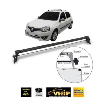 Imagem de Rack de Teto Bagageiro Clio 4 portas 2001 a 2012 VHIP