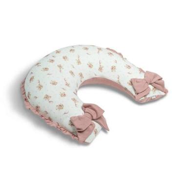 Imagem de Almofada de Amamentação Hug Sonho de Ursa Rosa, Único, Rosa