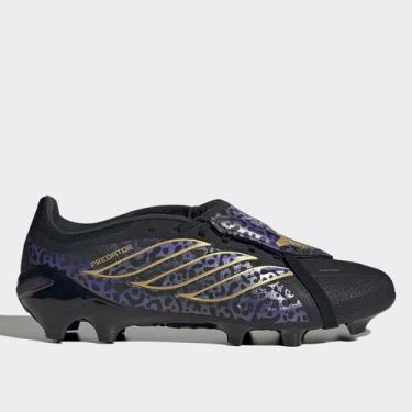 Imagem de Chuteira Campo Adidas Predator League LIN Kaka, Preto, Dourado, 38
