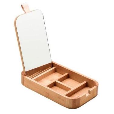 Imagem de Porta Joias Com Espelho Bambu - Decora