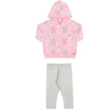 Imagem de Conjunto Lunender/Alakazoo - Bebê tamnanho P de 03 a 06 Meses - Rosa U