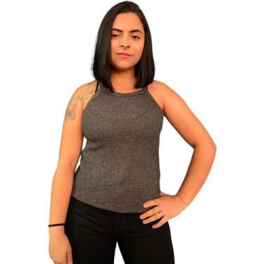 Imagem de Blusas Femininas Regatas Fitness Academia Treino - Anj Modas, Preto, M