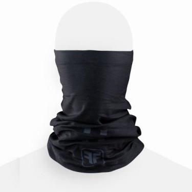 Imagem de Bandana ciclismo tubular Free Force Elite Cluster proteção UV, Preto