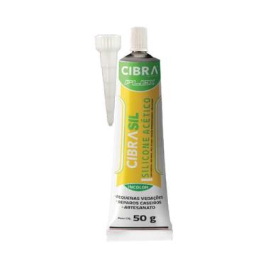 Imagem de Silicone para Vedação Permanente Branco Antimofo Cibra 230g - CIBRAFle