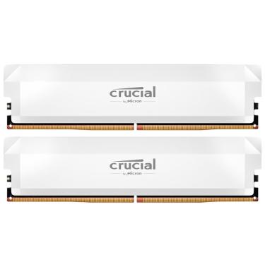 Imagem de Memória RAM CP2K16G64C38U5W DDR5 32GB 6400MHz Latência CL38 Branco Crucial Basics