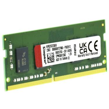 Imagem de Memória RAM para Notebook Kingston DDR4 8GB 3200MHz CL22 KVR32S22S8-8WP