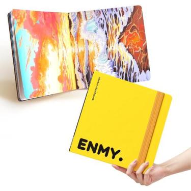 Imagem de Bloco para Desenho ENMY 17 x 17 cm 140 lb 300 g/m² 30 Folhas