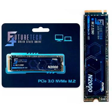 Imagem de SSD NVMe Futuretech N2000 256GB, M.2 2280, PCIe 3.0, Leitura até 3200MB/s e Gravação 2000MB/s, Alta Velocidade, N2000-256