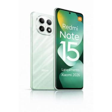 Imagem de Smartphone Celular Xiaomi Redmi Note 15 4G 256GB 8GB mais 8GB Lançamen