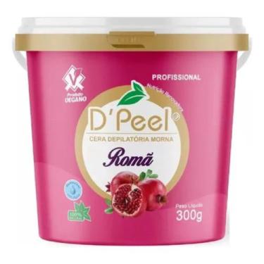 Imagem de DPeel - Cera Depilatória Profissional Morna 300g - Romã