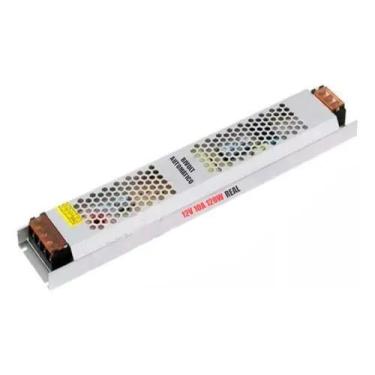 Imagem de Fonte Chaveada Slim Fgb Mais 12V 10A 120W Bivolt Protegida I, Bivolt