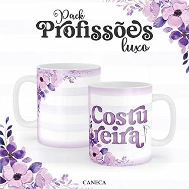 Imagem de Caneca Cerâmica Profissão Luxo Costureira