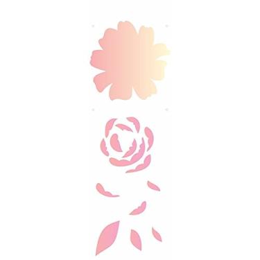Imagem de Stencil de Acetato para Pintura OPA 10 x 30 cm – 1793 – Flor Camélia I