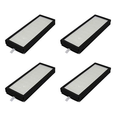 Imagem de Nispira Filtro HEPA de substituição premium compatível com Hoover Part AH60010. Serve para purificador de ar WH10100 e WH10200, 4 filtros