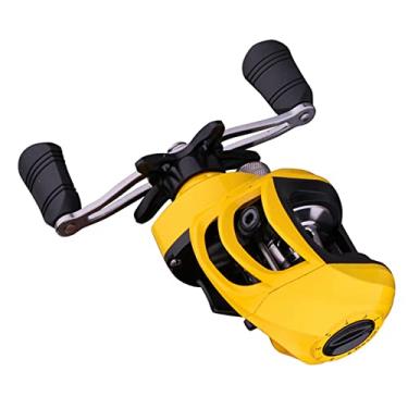 Imagem de Almencla NC 7.2: 1 carretel de pesca carretel de isca de alta velocidade com taxa de engrenagem 18+1BB até 8KG Drag 10 níveis de freio magnético para água salgada doce - destro